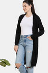 Zivame Comfy Knits Shrug - Black — thumbnail 3